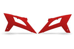 UFO Radiator Scoops For Beta RR 250 2020-2022 - Red