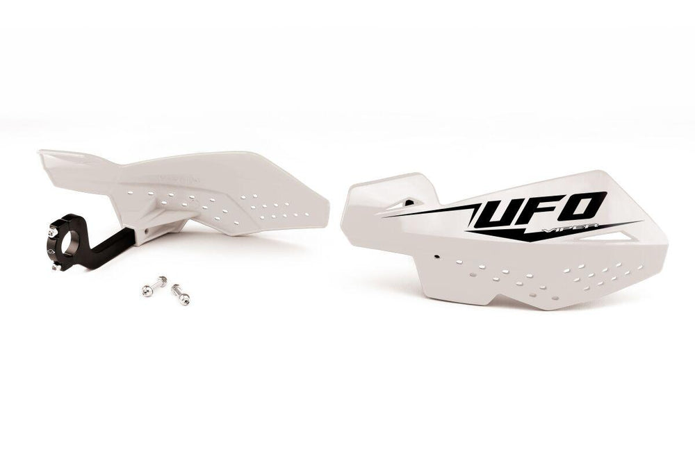 UFO Viper 2 Motocross universal Hand Guards - White