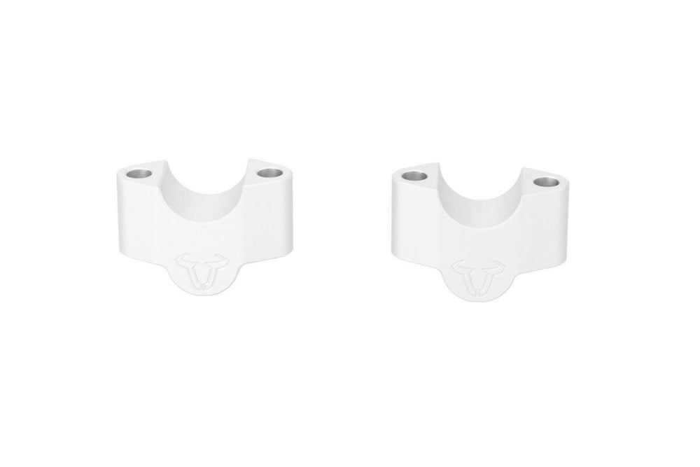 SW Motech Handlebar Risers For Triumph Tiger 900 GT 2023-2024 30 mm (1-3/16") - Silver