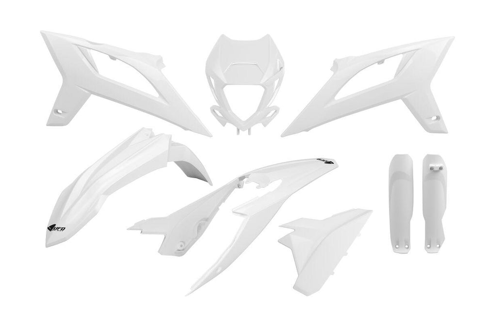 UFO Full Plastics Kit For Beta For Beta RR 250 2020-2022 - White