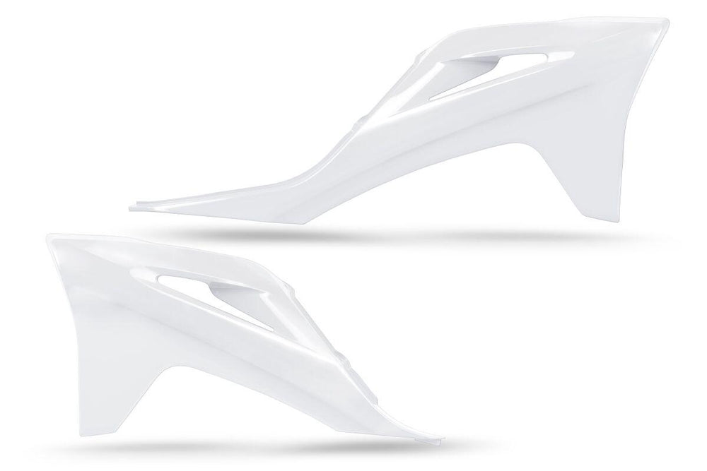 UFO Radiator Scoops For Gas Gas EC 250 2021-2023 - White