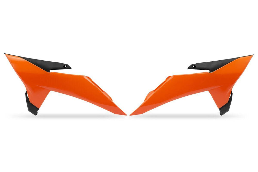 UFO Radiator Scoops For KTM SX85 2025-2026 - Fluorescent Orange