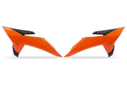 UFO Radiator Scoops For KTM SX85 2025-2026 - Fluorescent Orange