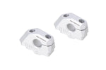 SW Motech Bar Back Handlebar Riser Kit variable for 22mm handlebars For BMW F 750 GS ABS 2018-2023 - Silver