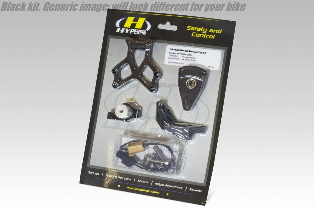 Hyperpro Steering Damper Mounting Kit For BMW F 900 R 2020-2022 - Black