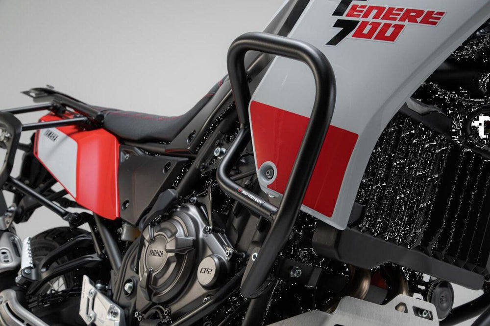 SW Motech Crash Bars For Yamaha XTZ 700 X 2023-2024 - Black Powder-Coated