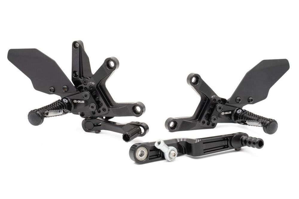Gilles AS31GT3 Adjustable Rearset For Honda CB 1000 ABS 2025-2026 Left and Right - Black