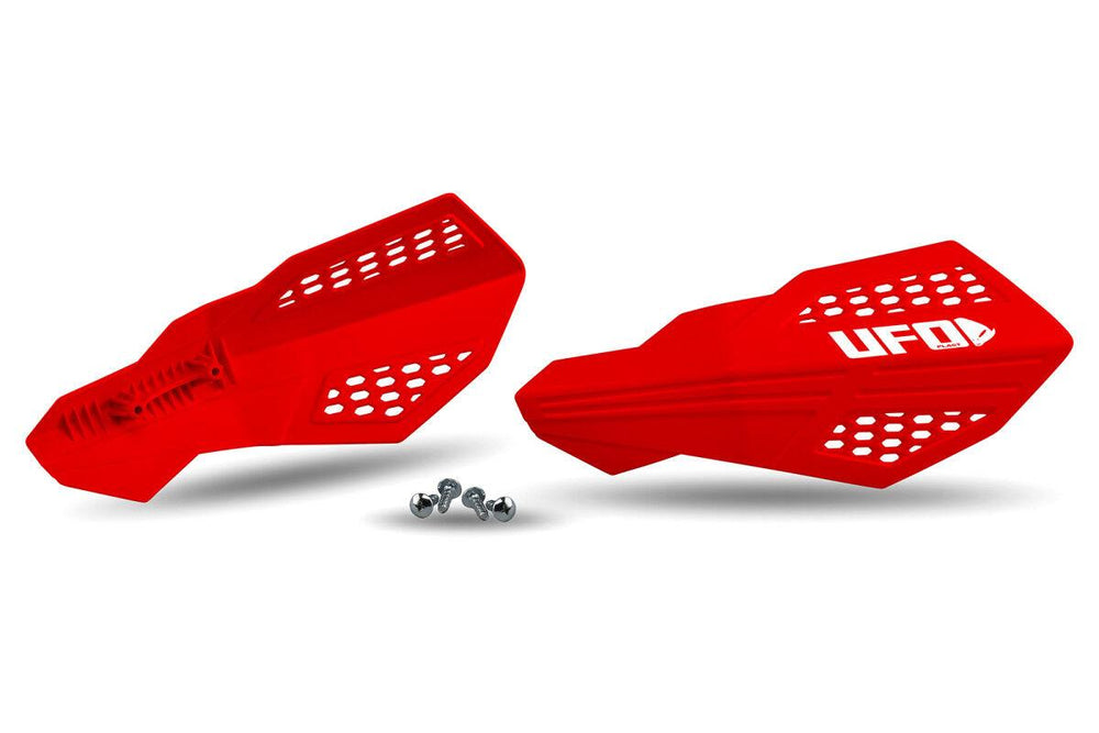 UFO Horus Hand Guards For Honda CRF250R 2025-2026 - Red