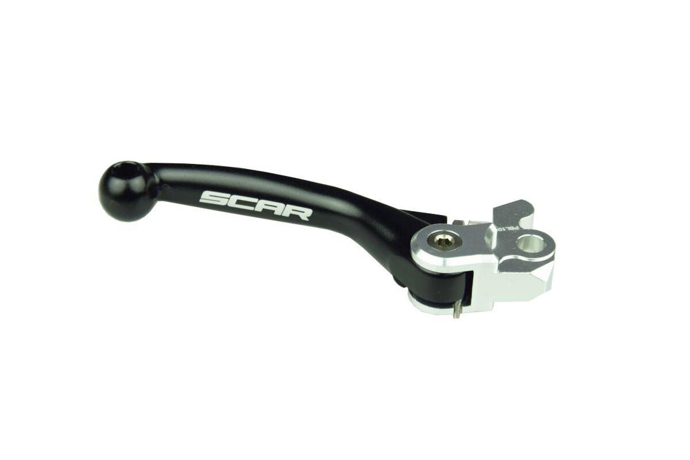 Scar Brake Flex Levers For Kawasaki KLX300 R 2020 - Black