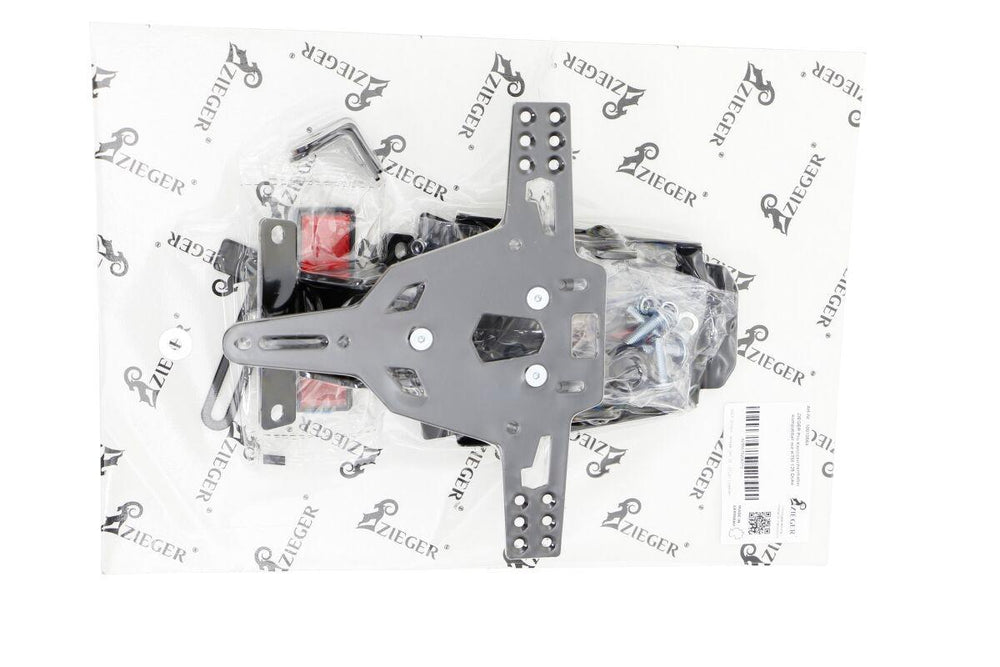 Zieger PRO Tail Unit Type B For Harley Davidson FLSTF 1690 2014 Rear