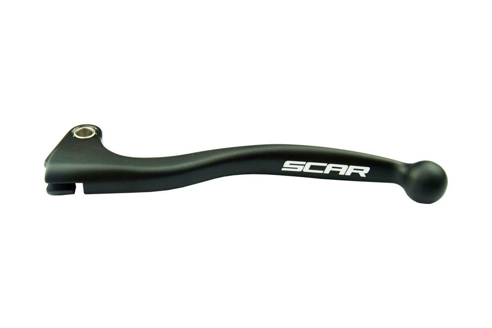 Scar Clutch Lever - OEM Type For Kawasaki KX125 2006-2008 - Black