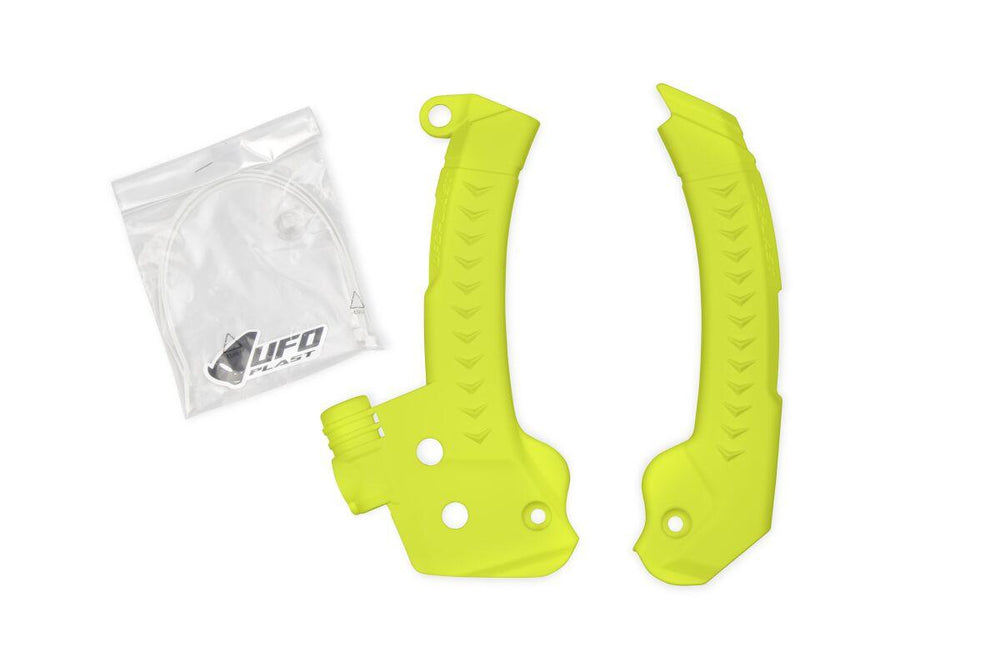 UFO Frame Guards For Husqvarna FC250 2023-2024 - Fluorescent Yellow