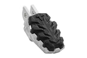 SW Motech Evolution Footpegs For BMW R 1300 GS ABS 2024-2026 - Black/Silver