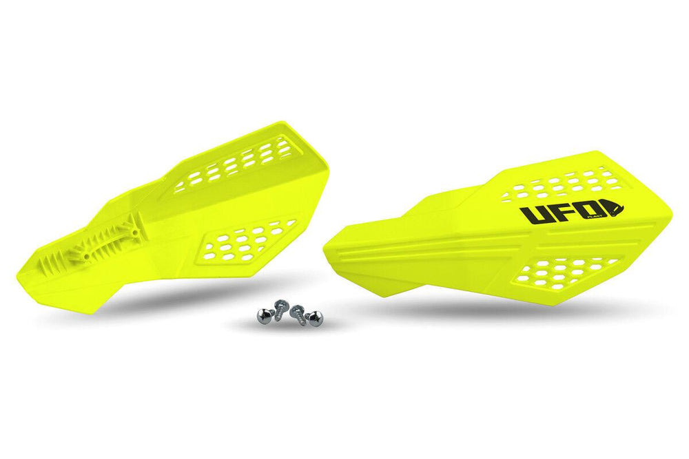 UFO Horus Hand Guards For Honda CRF250R 2025-2026 - Yellow