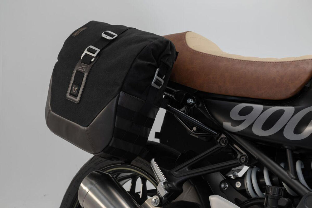 SW Motech Legend Side Pannier Bag System LC For Kawasaki Z 900 2022 - Black Brown