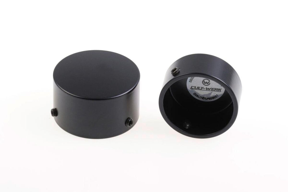 Cult Werk Axle Cover For Harley Davidson RH 1250S ABS 2021-2026 - Logo - Black