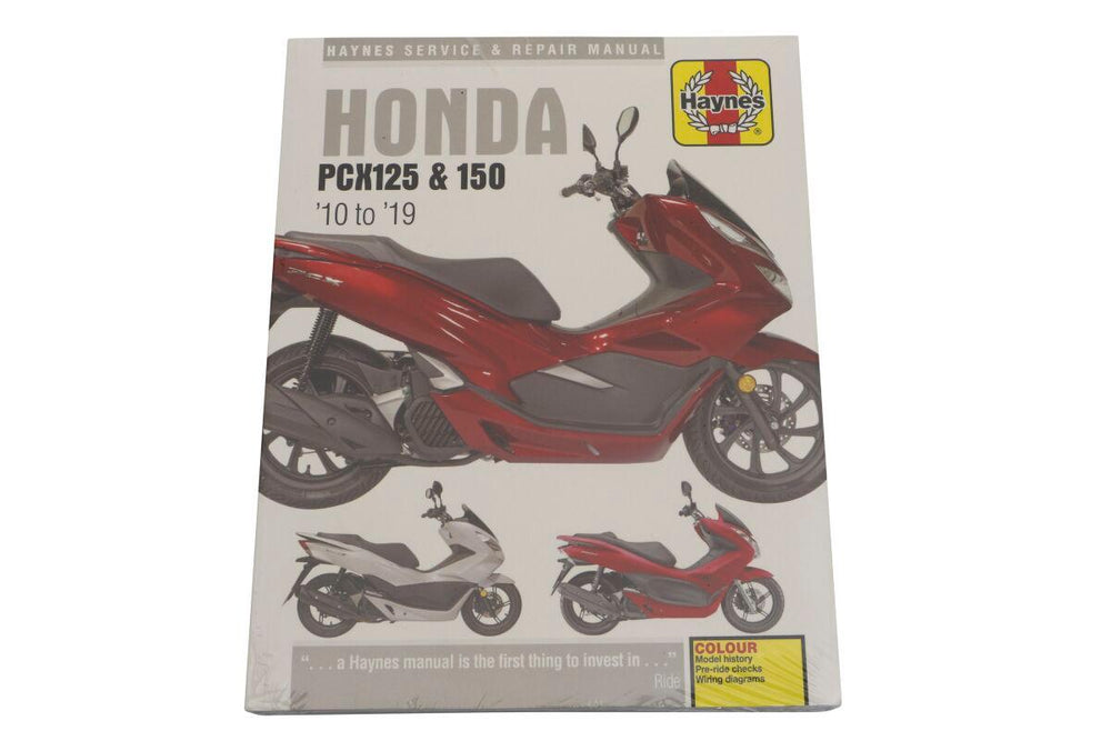 Haynes Service Manual For Honda PCX 125 2010-2017