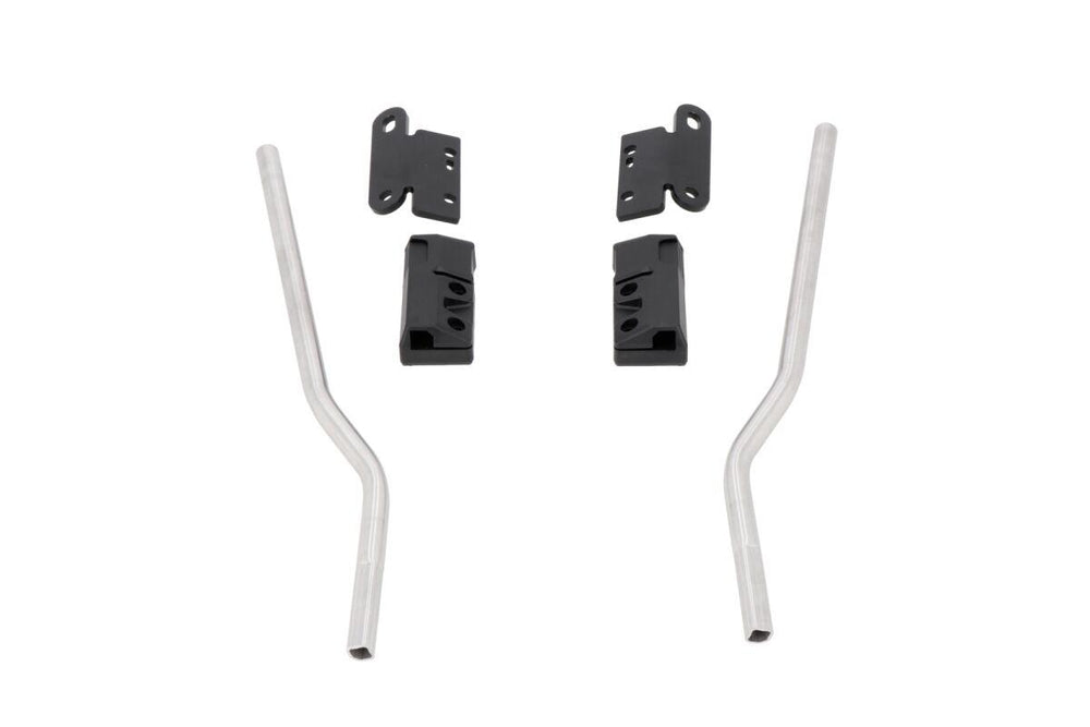 SW Motech Blaze Panniers Spacer Bars For Aprilia RS 457 2024-2025 - Black/Silver