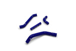 Samco 4 Piece Radiator Hose Kit For Yamaha WRF450 2019-2025 - Blue