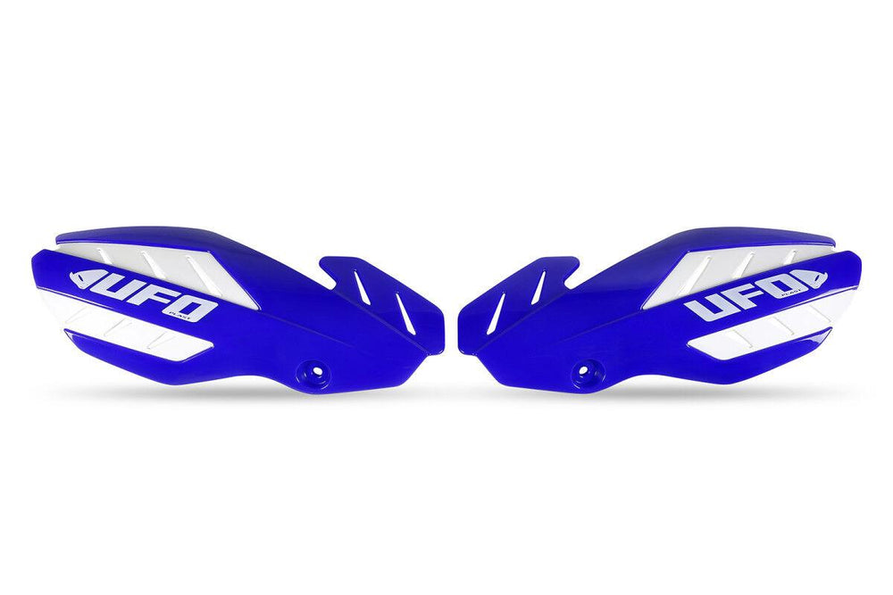 UFO Flame Hand Guards - Blue/White