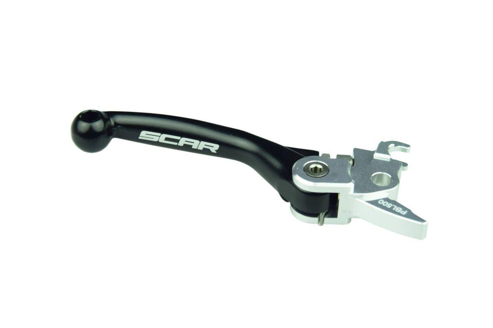 Scar Brake Flex Levers For Husqvarna CR125 2001-2013 - Black