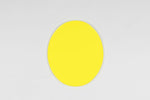 UFO Vintage Universal Oval Front Number Board - Yellow