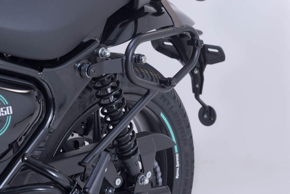 SW Motech SLC Side Pannier Carrier For Royal Enfield HNTR 350 2023-2024 Left - Black