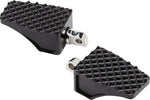 LA Choppers County Line Foot Pegs For Harley Davidson FLD 1690 2012-2013 Fits Front Or Rear - Black