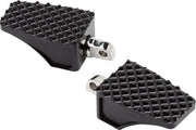 LA Choppers County Line Foot Pegs For Harley Davidson FLD 1690 2012-2013 Fits Front Or Rear - Black