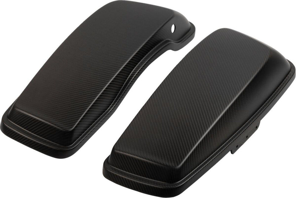Slyfox Saddlebag Lids For Harley Davidson FLHR 1690 ABS 2014-2016 - Black/Matte