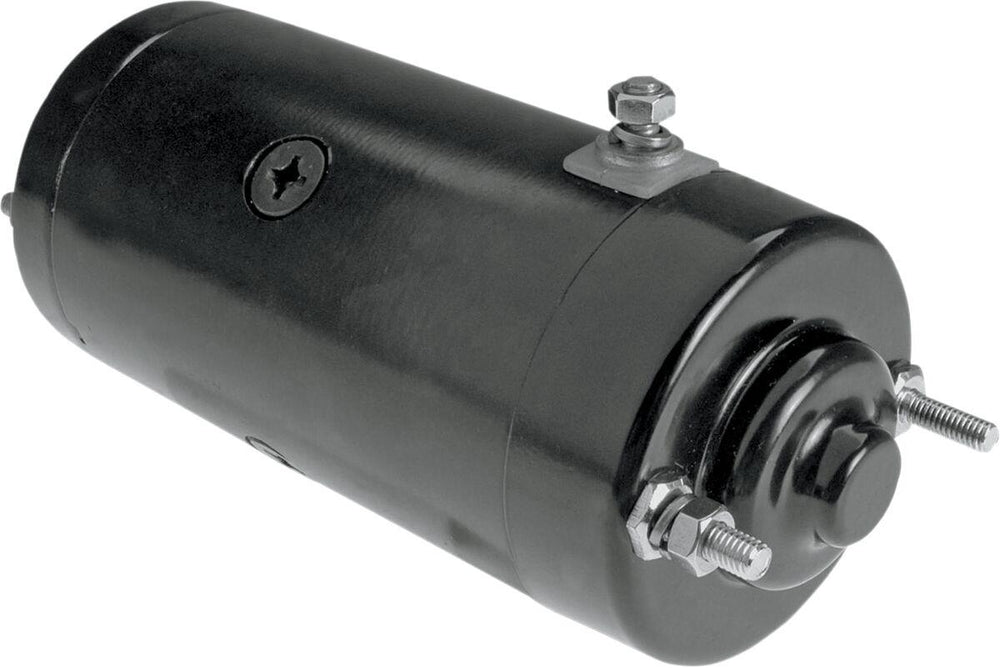 Drag Specialties High Torque Starter Motor For Harley Davidson FL 1200 1970-1977 - Black