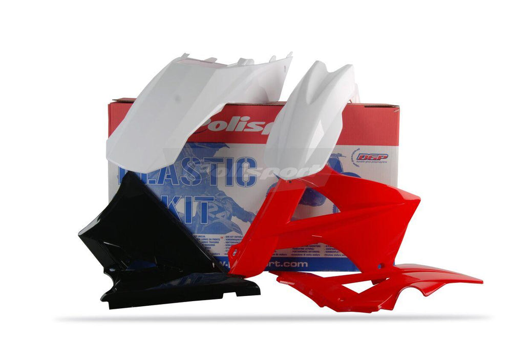 Polisport Plastics Kit For Gas Gas EC125 Halley 2011 - Black/Red/White