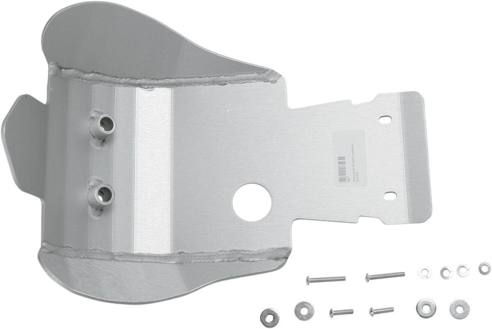 Moose Racing Aluminium Skid Plate For Kawasaki KXF250 2009-2015 - Silver