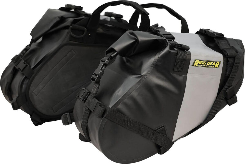 Nelson Rigg Dualsport Saddlebag Set - Black/Grey