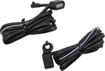 Drag Specialties LED Handlebar Marker Lights For Harley Davidson XL 1200 C 2014-2020 Black Clear