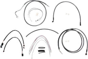 Magnum Shielding  Pearl Upper Handlebar Installation Kit For Harley Davidson FLHTCU 1690 2014-2015 38 - 43cm (15" - 17") - Black