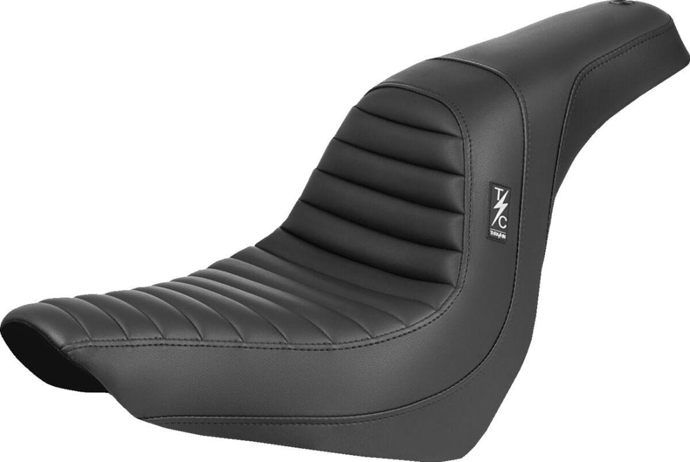 Saddlemen Thrashin Pro Series Tuck-n-Roll Seat For Harley Davidson FLSB 1750 2018-2021 - Black