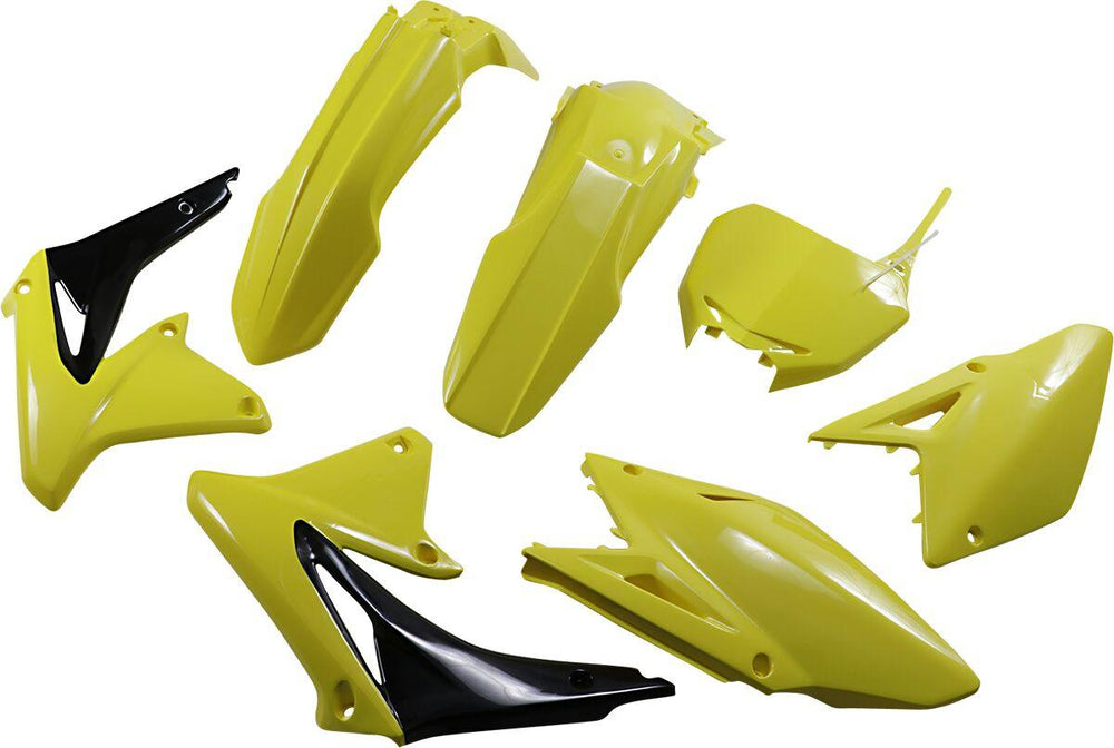 UFO Plastics Kit For Suzuki RMZ450 2008-2017 - Yellow