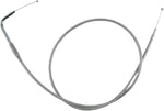 Drag Specialties Stainless Steel Braided Idle Cable For Harley Davidson FLHR 1340 1996-1998 108 cm (42-1 2") - Silver Unfinished