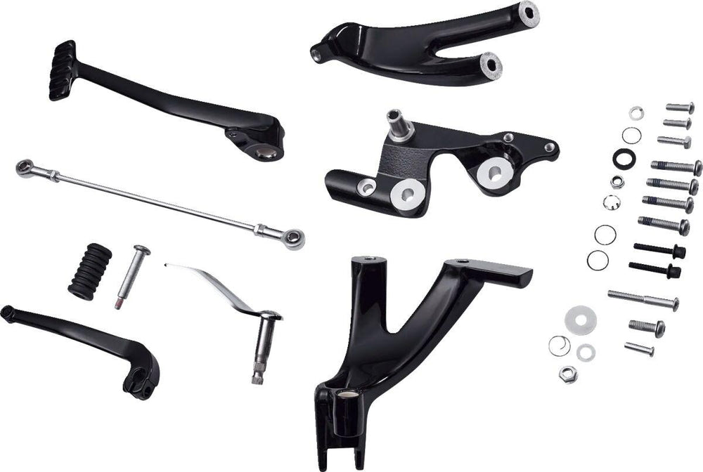 Drag Specialties Forward Control Kit For Harley Davidson FXBB 1750 2018-2020 - +7 1 2" Black