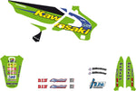Tecnosel Graphics Kit For Kawasaki KX125 1994-1998 - Black/Green/Multi/White