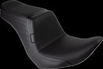 LE Pera Tailwhip Up Front Seat For Harley Davidson FLSB 1750 ABS 2018-2021 Basketweave - Black