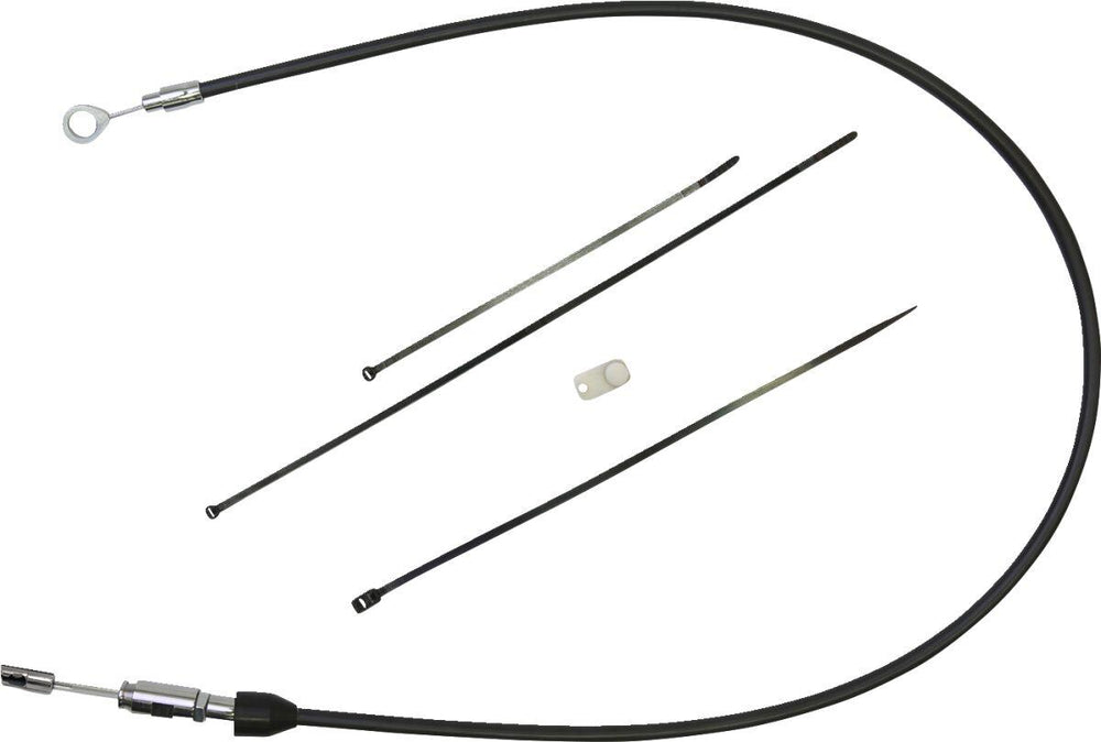 Drag Specialties Quick Connect Clutch Cable For Harley Davidson FLDE 1750 2018-2020 91.5 cm (36") - Black Chrome