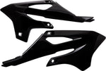 UFO Radiator Scoops For Yamaha YZ85 2022-2025 - Black