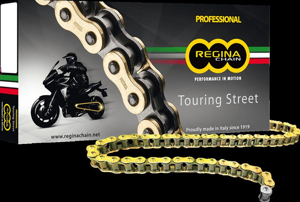 Regina 530 ZRT Chain 114 Links - Black/Gold