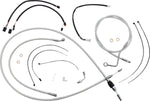 Magnum Shielding Sterling Chromite II Designer Handlebar Cable Install Kit For Harley Davidson FLTRK 1868 2021-2024 38 - 43cm (15" - 17") - Chrome Clear-Coated