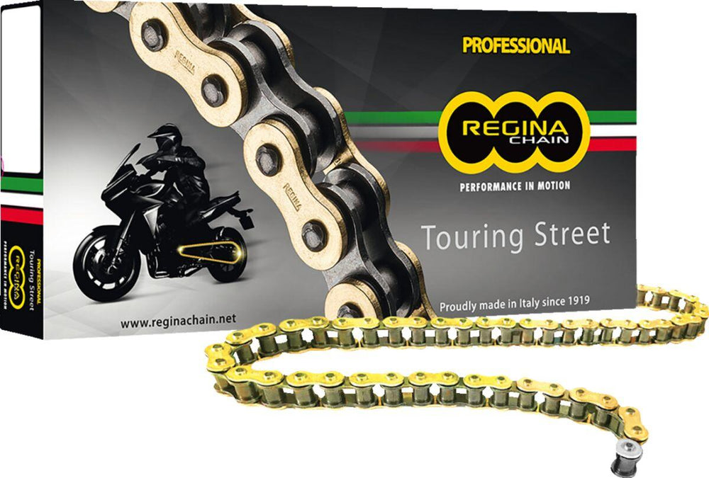 Regina 530 ZRT Chain 108 Links - Black/Gold