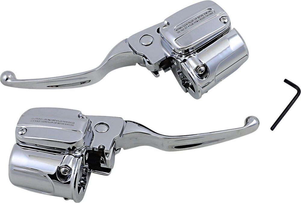 Drag Specialties Handlebar Control Kit For Harley Davidson FLTRK 1868 2020-2024 - Chrome