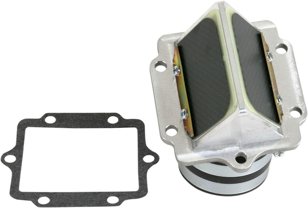 Boyesen Rad Valve Reed Cage Assembly For Kawasaki KX125 1988 - Black/Silver