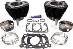 S&S Cycle Big Bore Cylinder Kit For Harley Davidson FLDE 1750 2018-2019 - Black